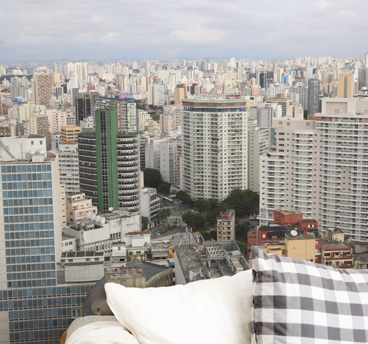 城市和乡村墙壁画 城市景观视角 - TenStickers