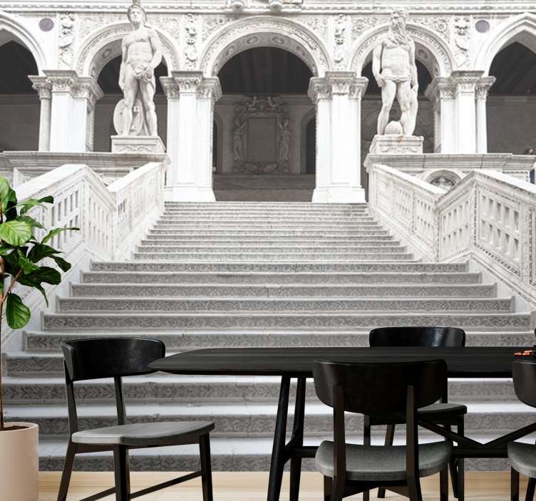 壁画古典艺术壮丽石阶 - TenStickers