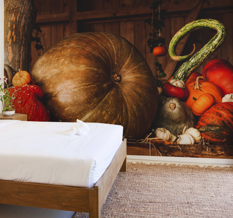 其他花墙壁画秋季丰收装饰 - TenStickers