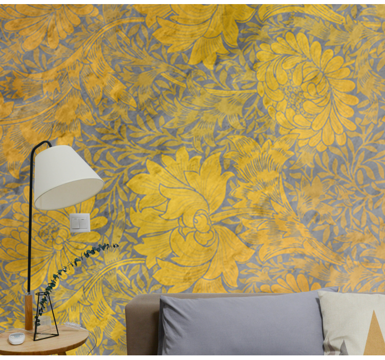 花墙壁画花卉图案组合 - TenStickers