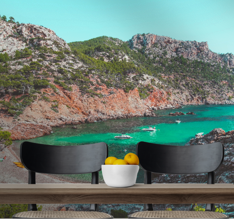 风景墙壁画 cove海湾海景 - TenStickers