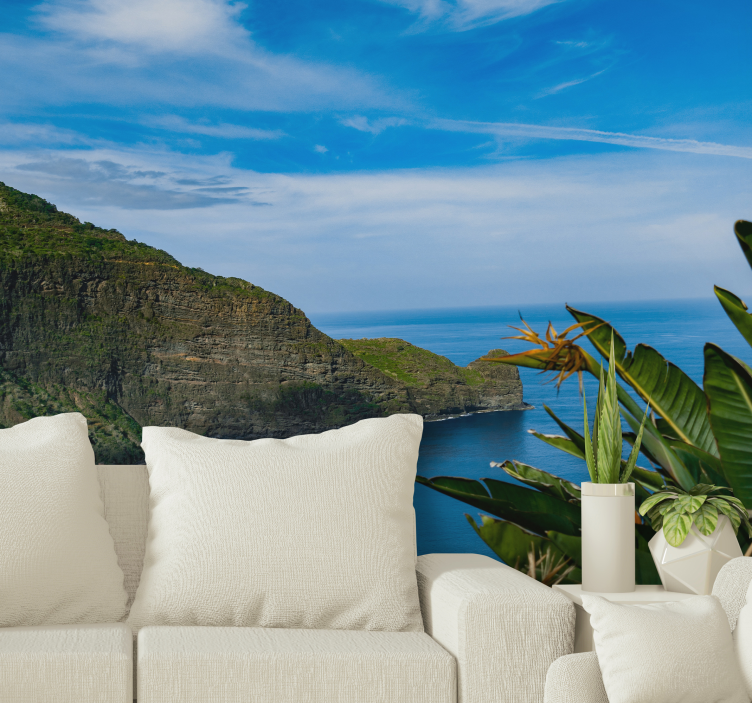 风景墙壁画海边山景 - TenStickers