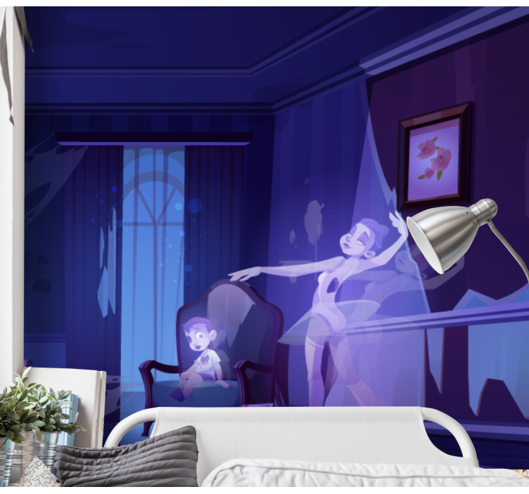 音乐主题壁画 芭蕾仙女舞 - TenStickers