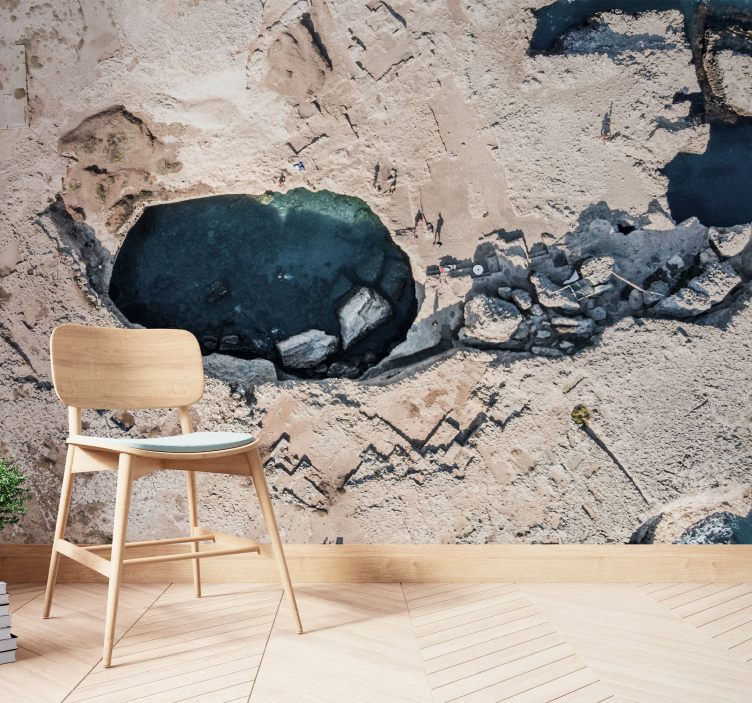 意大利天然游泳池壁画壁画 - TenStickers