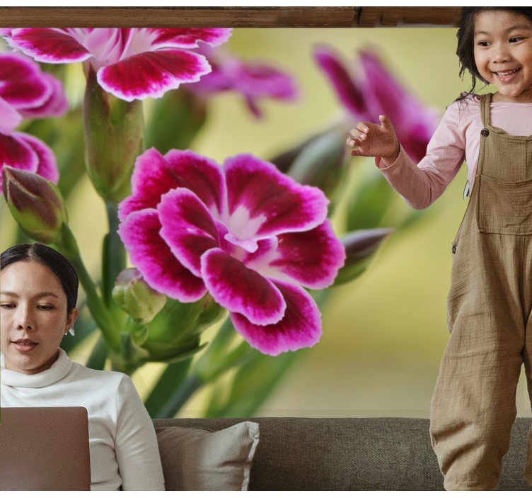 罂粟墙壁画花卉之悦 - TenStickers