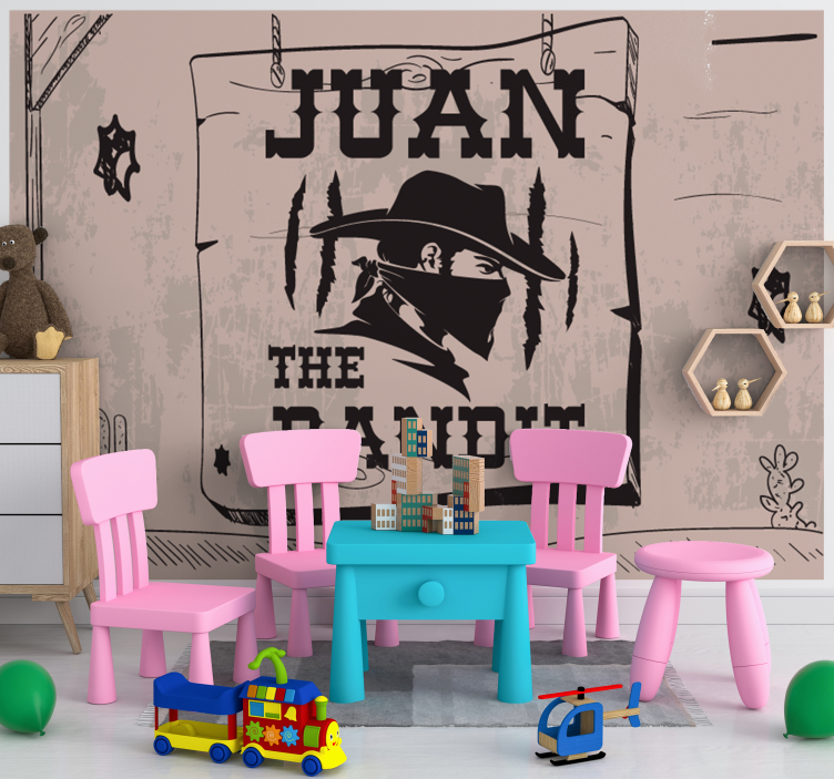 短语墙壁画个性化盗贼主题 - TenStickers