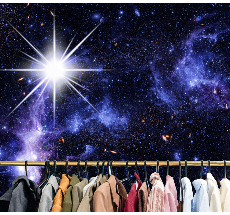 壁画 空间  宇宙星空探索 - TenStickers