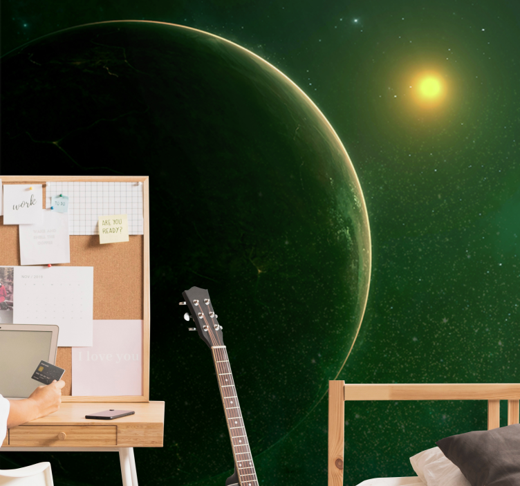 壁画 空间 星球天体场景 - TenStickers