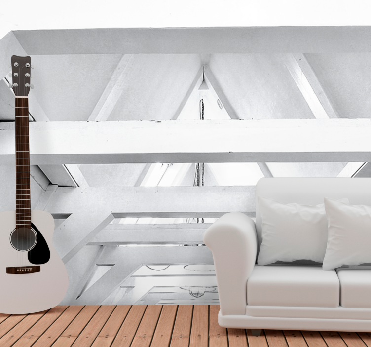 其他具有纹理和图案的壁画适合建筑结构 - TenStickers