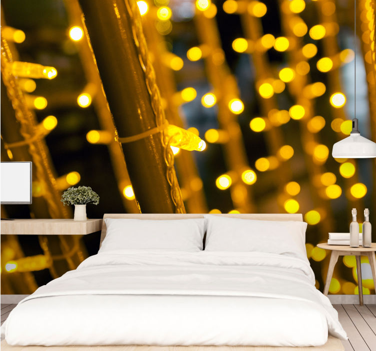 其他纹理和图案壁画发光光影图案 - TenStickers