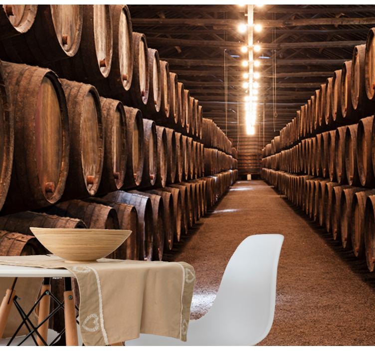 复古地窖壁画 - TenStickers