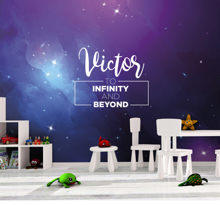 幻想墙壁画银河冒险主题 - TenStickers