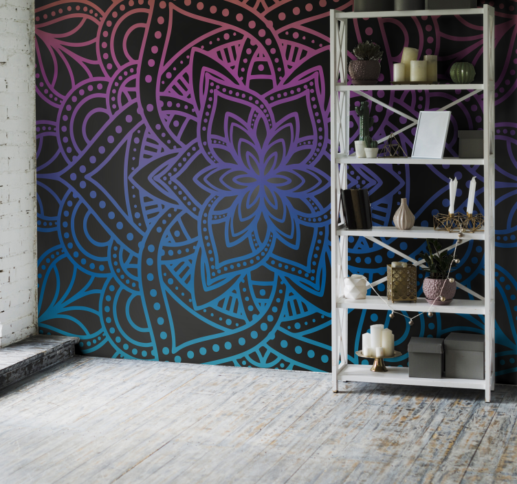 曼陀罗壁画 曼陀罗的复杂性 - TenStickers