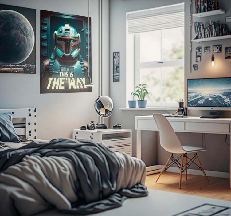 80年代赏金猎人电影海报 - TenStickers