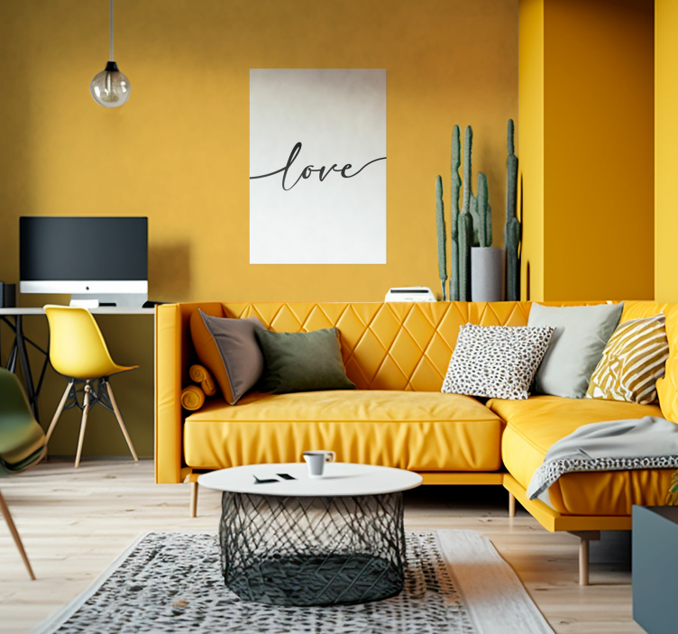 句子海报 爱愛 - TenStickers