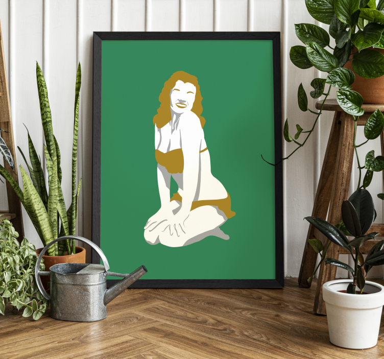 海报展现50年代电影明星的性感魅力 - TenStickers