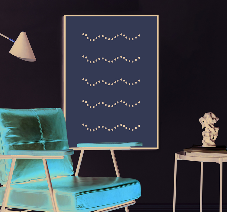 斯堪的納維亞海報 地面上的石头 - TenStickers