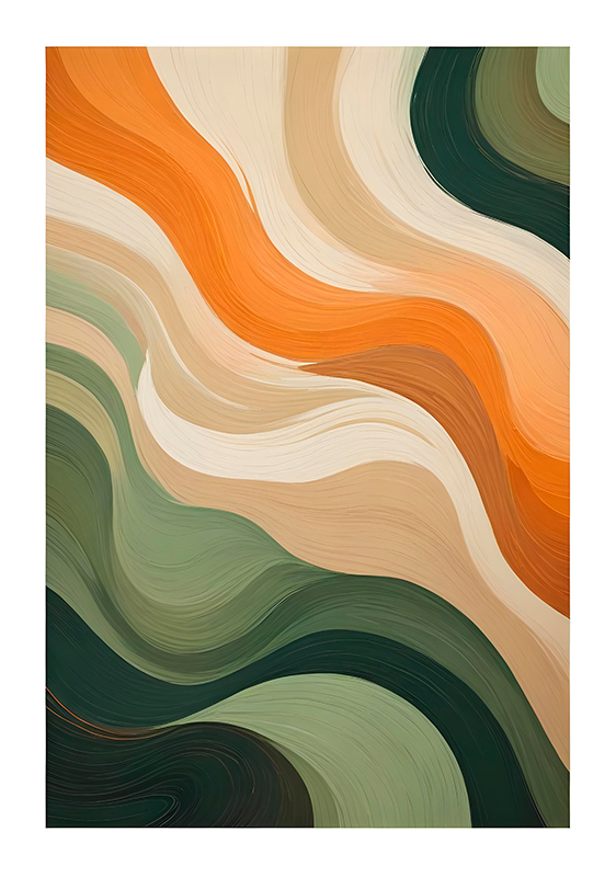 艺术海报多彩粉彩 - TenStickers