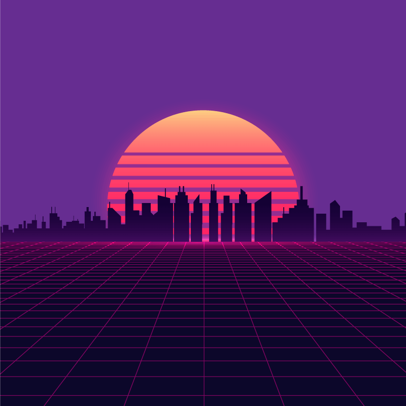 城市和国家的宣传画：先进城市景观 - TenStickers