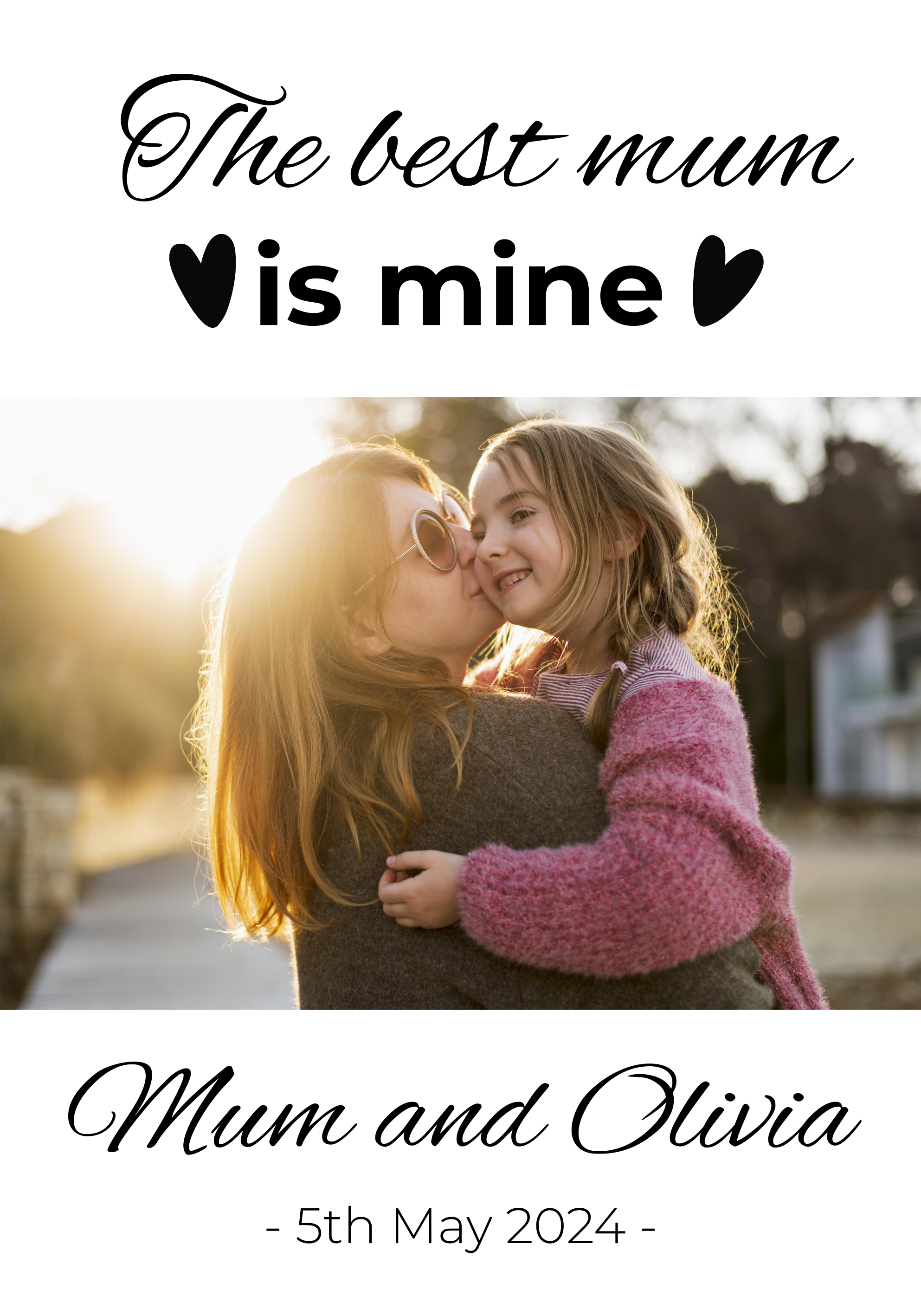 客厅海报 最好的妈妈 - TenStickers