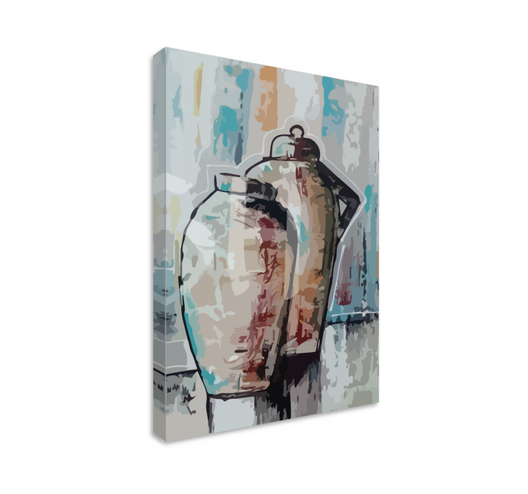 装饰复古陶土花瓶 - TenStickers