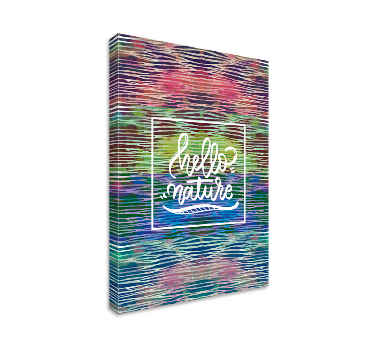 盲人引甼 你好，自然 - TenStickers