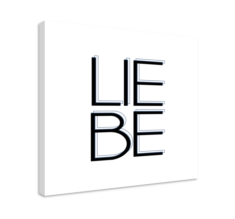 盲人引甼 字体表达 - TenStickers