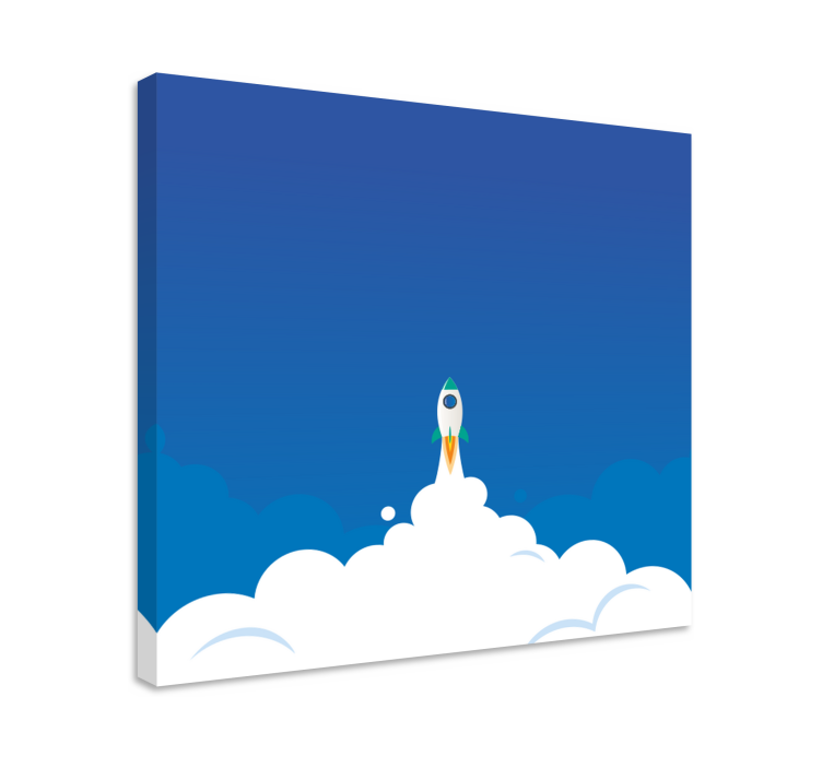 盲人恐龙火箭发射冒险之旅 - TenStickers