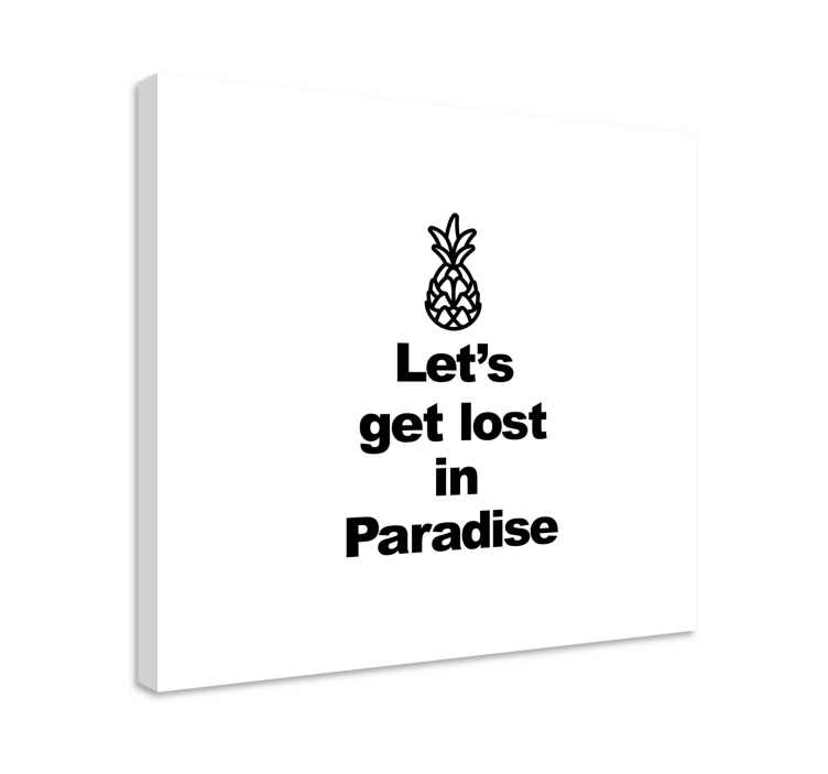 盲人引甼 菠萝探险的宣言 - TenStickers