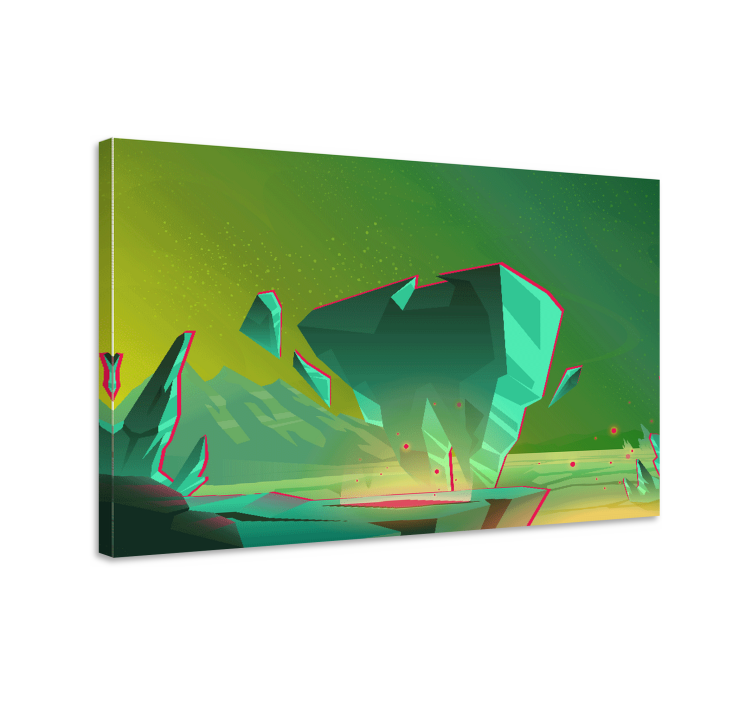 盲人现代化几何景观元素 - TenStickers