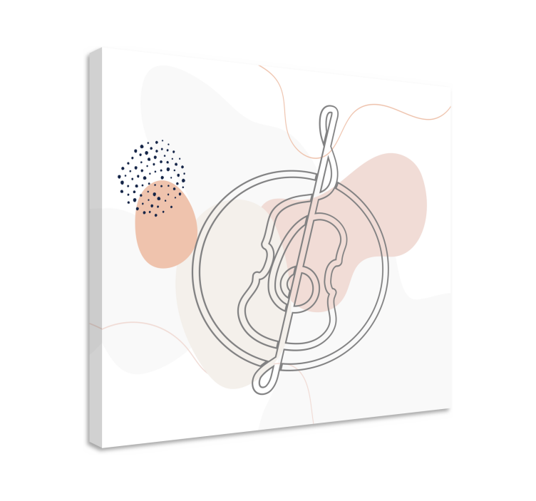 盲人音乐乐器轮廓 - TenStickers