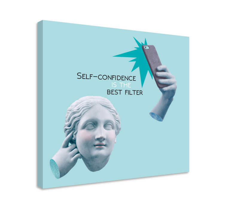 盲人引甼 自信心名言 - TenStickers