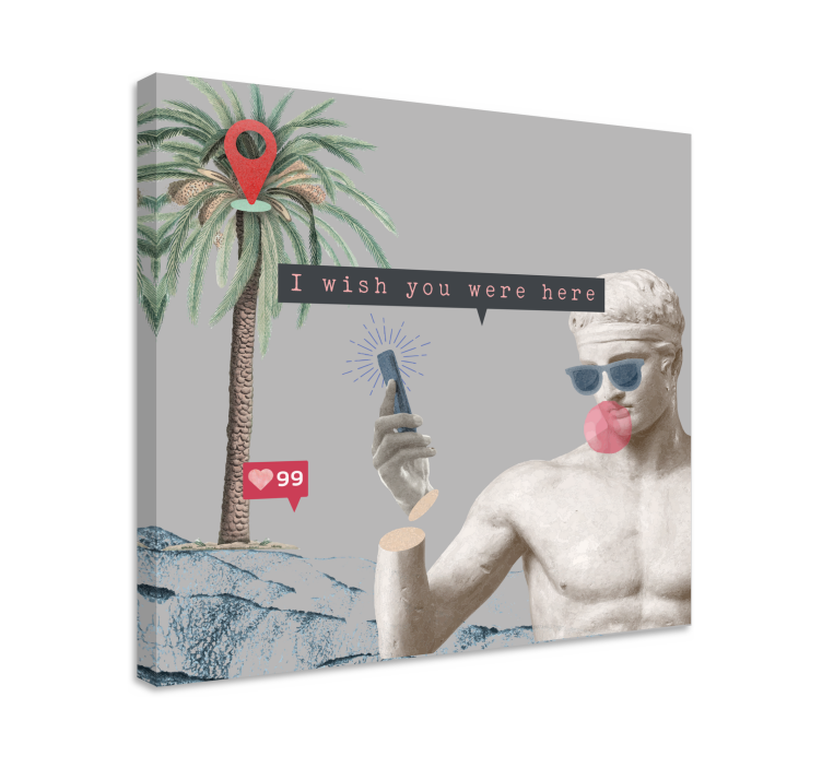 盲人引甼 你希望在这里 - TenStickers