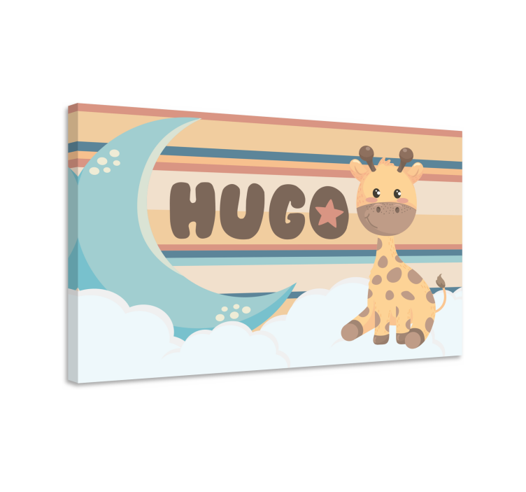 盲人苗圃活泼长颈鹿设计 - TenStickers