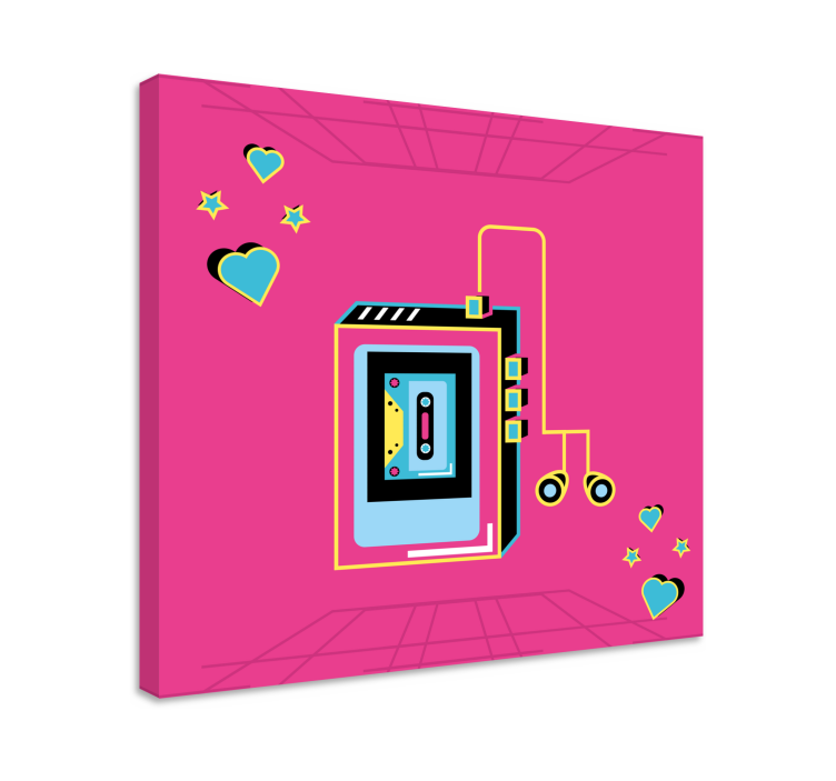 盲人音乐怀旧卡带之爱 - TenStickers