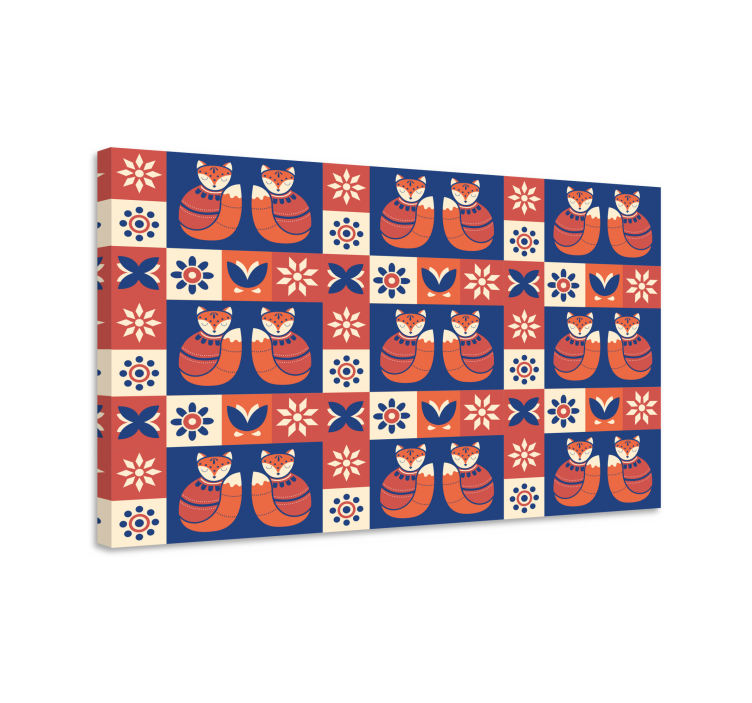 盲人猫友好的猫咪图案 - TenStickers