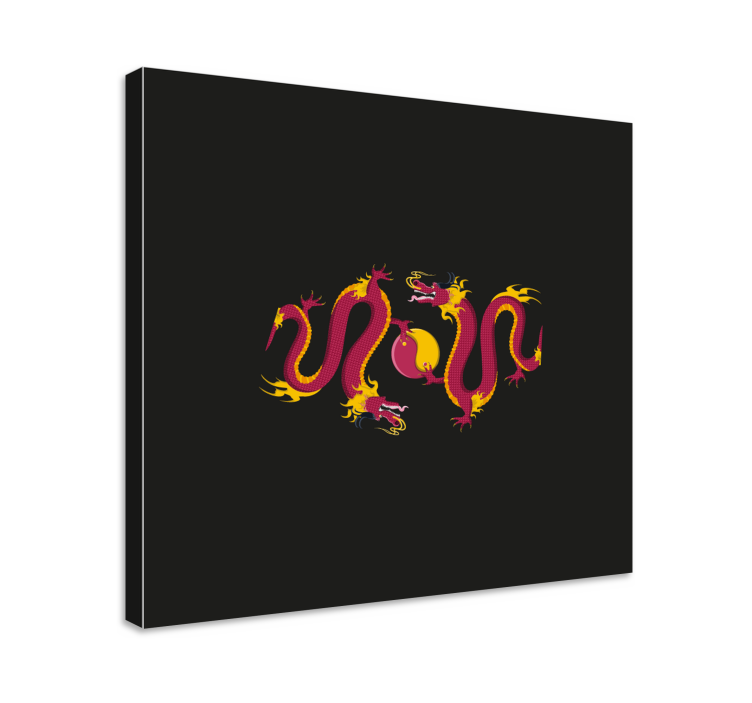 盲人蜻蜓炽热龙舞 - TenStickers