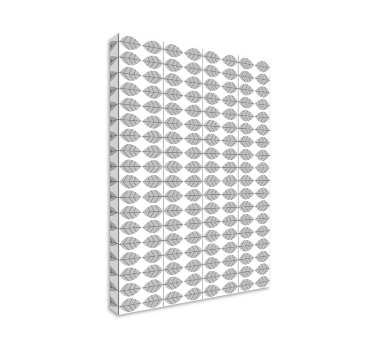 盲人视觉训练时尚叶子图案 - TenStickers