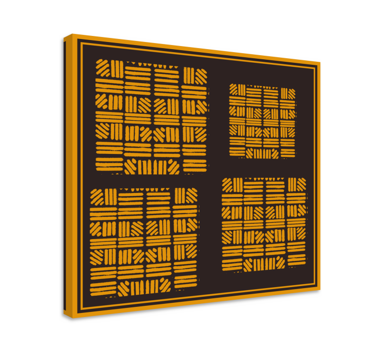 盲人现代化几何排列概念 - TenStickers