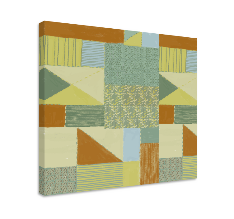 装饰混合图案拼布 - TenStickers