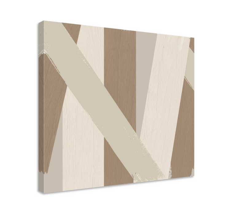 沙色帆布艺术版画 - TenStickers