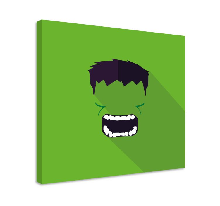 绿色超级英雄 超级英雄相框图片 - TenStickers