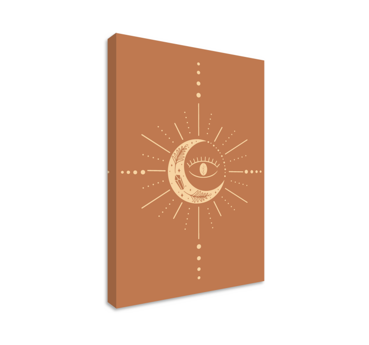 盲人感知天际新月设计 - TenStickers