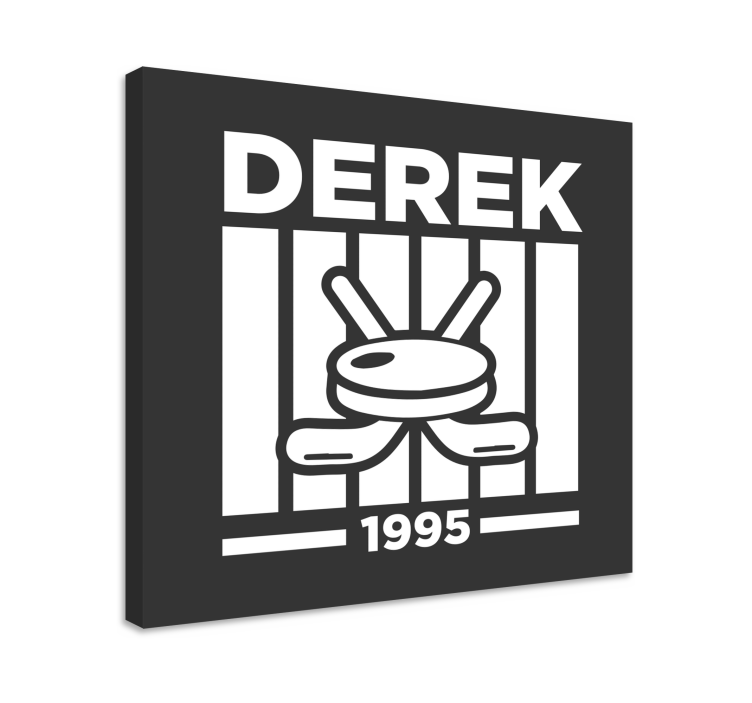 盲人青少年个性化冰球设计 - TenStickers