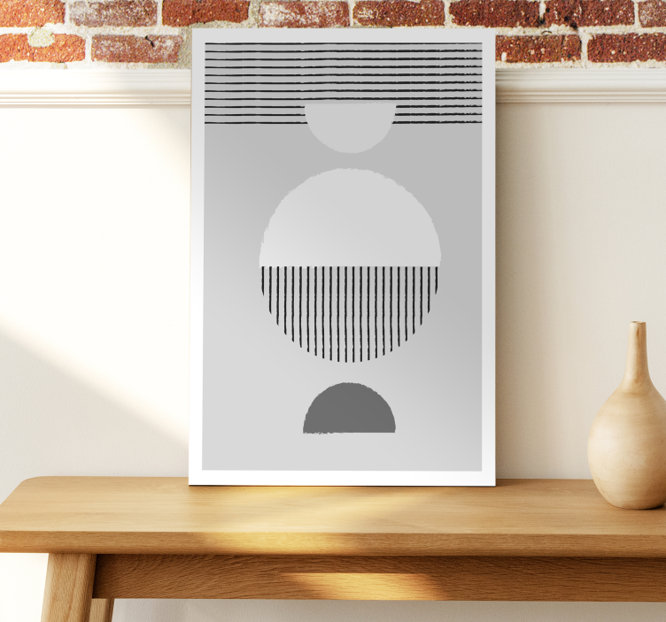 四角形饭厅 北欧 - TenStickers