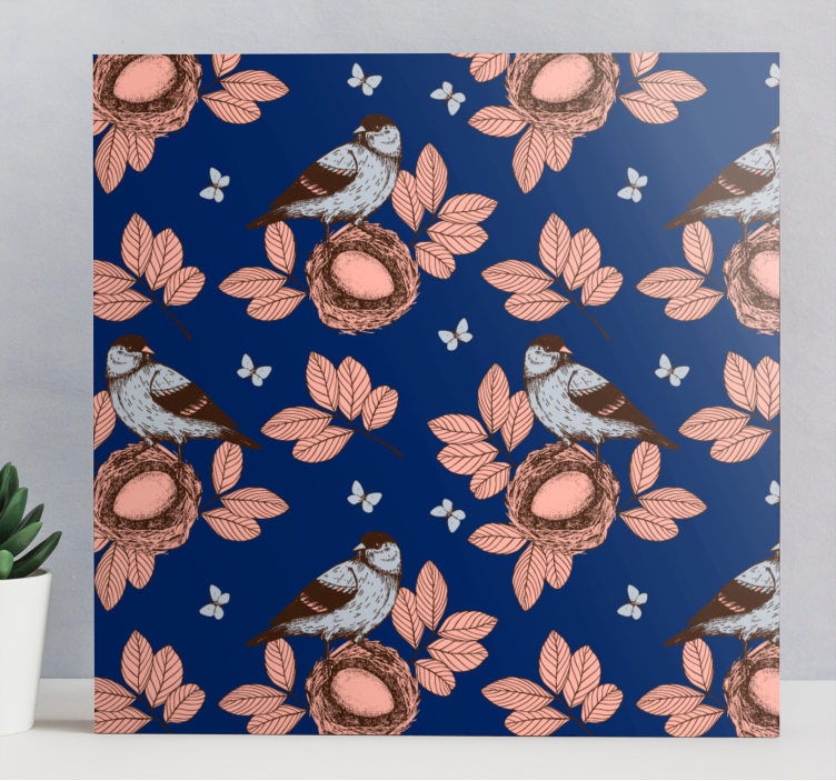 盲人鸟与您共筑温馨巢穴 - TenStickers