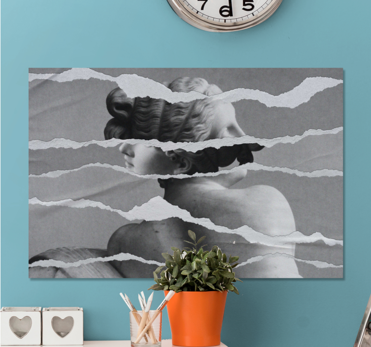 盲人艺术创作撕纸雕塑 - TenStickers