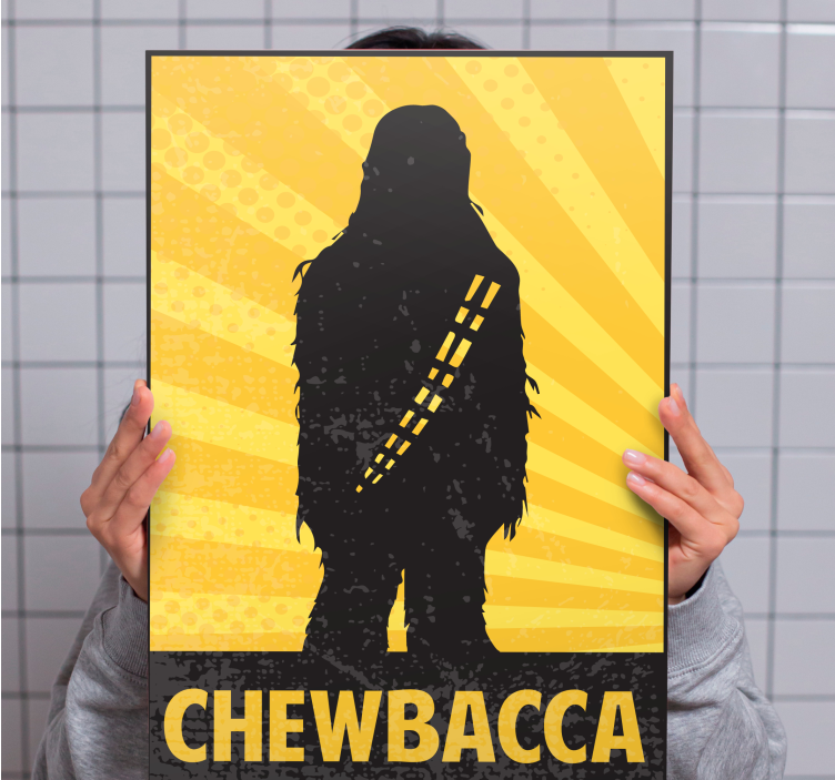 漫画风格电影人物画布版画 - TenStickers