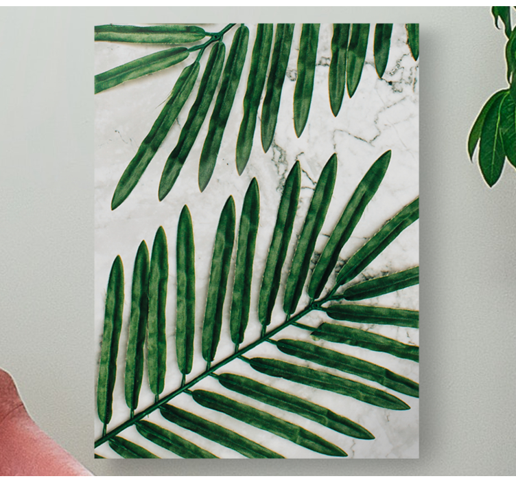 盲人视觉训练丰盛绿叶 - TenStickers