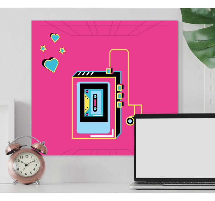 盲人音乐怀旧卡带之爱 - TenStickers